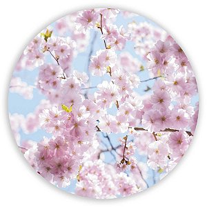 Painel Redondo - Jardim - Sublimado 3D