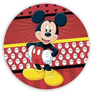 Painel Redondo - Mickey - Sublimado 3D