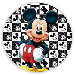 Painel Redondo - Mickey  - Sublimado 3D