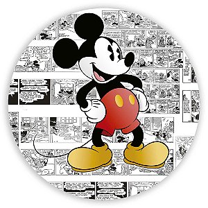 Painel Redondo - Mickey  - Sublimado 3D