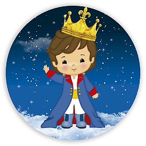 Painel Redondo - Pequeno Principe  - Sublimado 3D