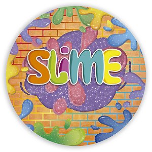 Painel Redondo - Slime - Sublimado 3D