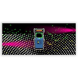 Painel Retangular - Anos 80 - Sublimado 3D