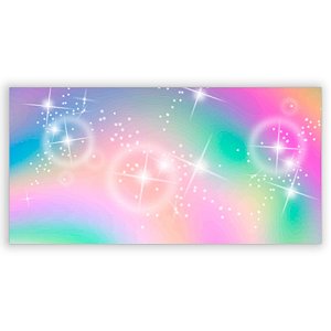 Painel Retangular - Arco Irisaquarela - Sublimado 3D