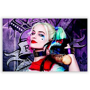 Painel Retangular - Arlequina - Sublimado 3D