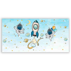 Painel Retangular - Astronauta - Sublimado 3D