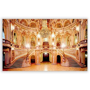 Painel Retangular - Escadaria Castelo - Sublimado 3D