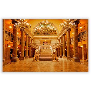 Painel Retangular - Escadaria Castelo - Sublimado 3D