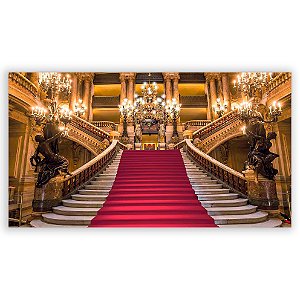 Painel Retangular - Escadaria Castelo - Sublimado 3D