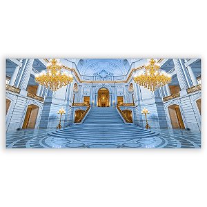 Painel Retangular - Escadaria Castelo - Sublimado 3D