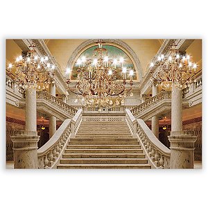 Painel Retangular - Escadaria Castelo - Sublimado 3D