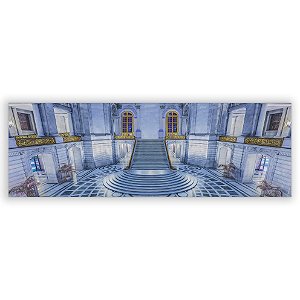 Painel Retangular - Escadaria Castelo - Sublimado 3D