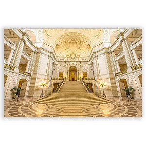 Painel Retangular - Escadaria Castelo - Sublimado 3D