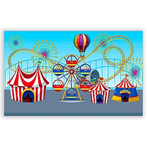 Painel Retangular - Circo - Sublimado 3D