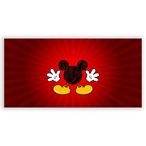 Painel Retangular - Mickey - Sublimado 3D