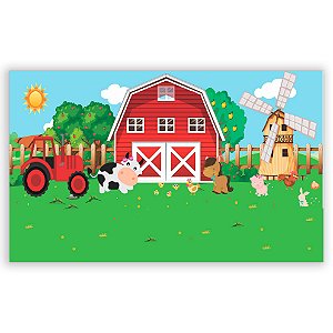 Painel Retangular - Fazenda - Sublimado 3D