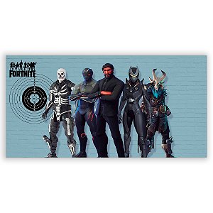 Painel Retangular - Fortnite - Sublimado 3D
