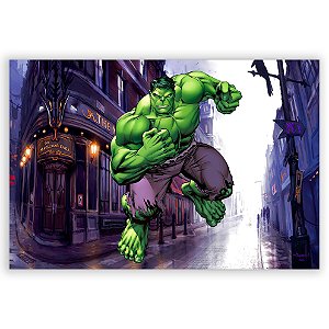 Painel Retangular - Hulk - Sublimado 3D