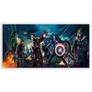 Painel Retangular - Herois - Sublimado 3D