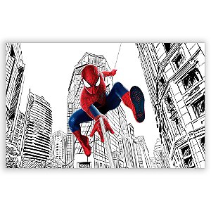 Painel Retangular - Homem Aranha - Sublimado 3D