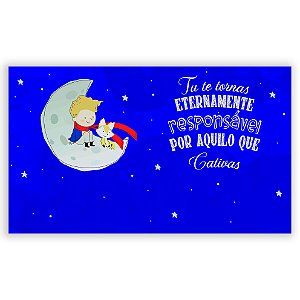 Painel Retangular - Pequeno Principe - Sublimado 3D