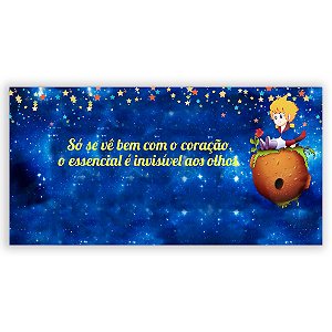 Painel Retangular - Pequeno Principe - Sublimado 3D