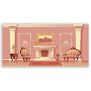 Painel Retangular - Parede Casa - Sublimado 3D