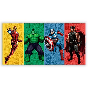 Painel Retangular - Herois - Sublimado 3D