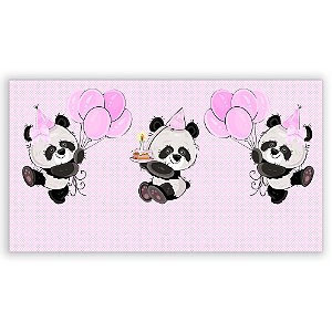 Painel Retangular - Panda - Sublimado 3D