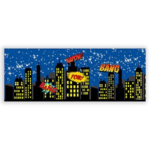 Painel Retangular - Predios - Sublimado 3D