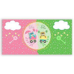 Capa Painel Retangular Sublimado - Revelação