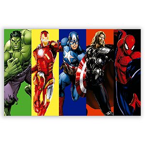 Painel Retangular - Herois - Sublimado 3D