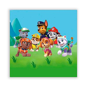 Painel Quadrado - Patrulha Canina - Sublimado 3D