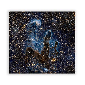 Painel Quadrado - Galaxia Espaco - Sublimado 3D