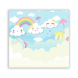 Painel Quadrado - Chuva de Amor - Sublimado 3D