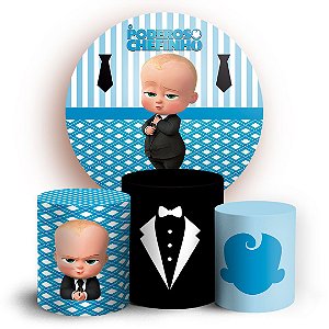 KIT Redondo e Trio - O Poderoso Chefinho - Sublimado 3D