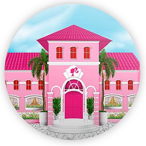 Painel Redondo - Barbie - Sublimado 3D