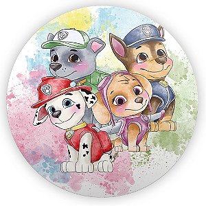 Capa Mini Painel Sublimado - Patrulha Canina