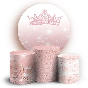 KIT Redondo e Trio - 15 Anos  - Sublimado 3D