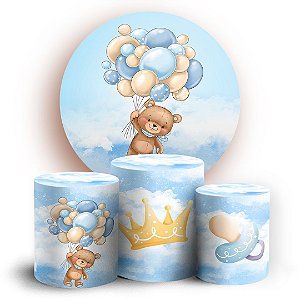 KIT Redondo e Trio - Urso Baloeiro - Sublimado 3D