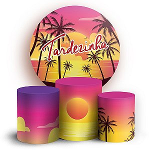 KIT Redondo e Trio - Tardezinha - Sublimado 3D