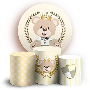 KIT Redondo e Trio - Príncipe Urso - Sublimado 3D