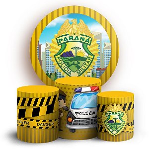 KIT Redondo e Trio - Policia Militar - Sublimado 3D