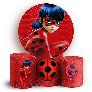 KIT Redondo e Trio - Ladybug - Sublimado 3D