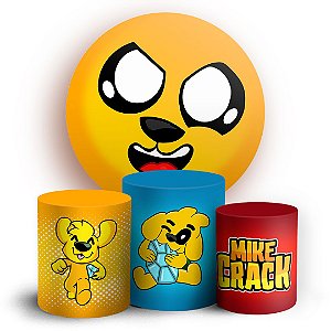 KIT Redondo e Trio - MikeCrack - Sublimado 3D