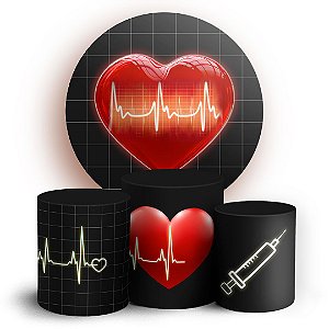 KIT Redondo e Trio - Medicina - Sublimado 3D