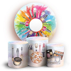 KIT Redondo e Trio - Maquiagem - Sublimado 3D