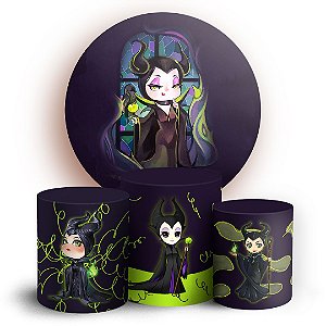 KIT Redondo e Trio - Malevola - Sublimado 3D