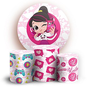 KIT Redondo e Trio - Luluca - Sublimado 3D