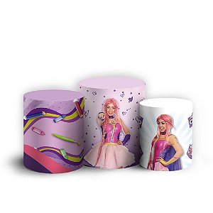 Trio Cilindro - Luli Pampin - Sublimado 3D + Elástico